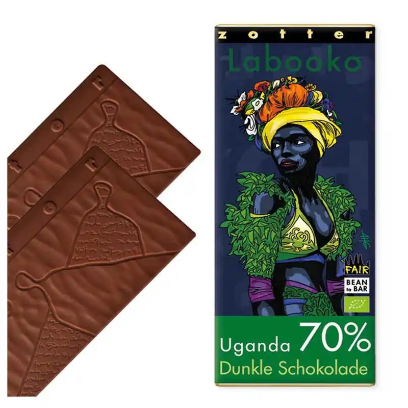 Zotter Schokolade Labooko – 70% Uganda
